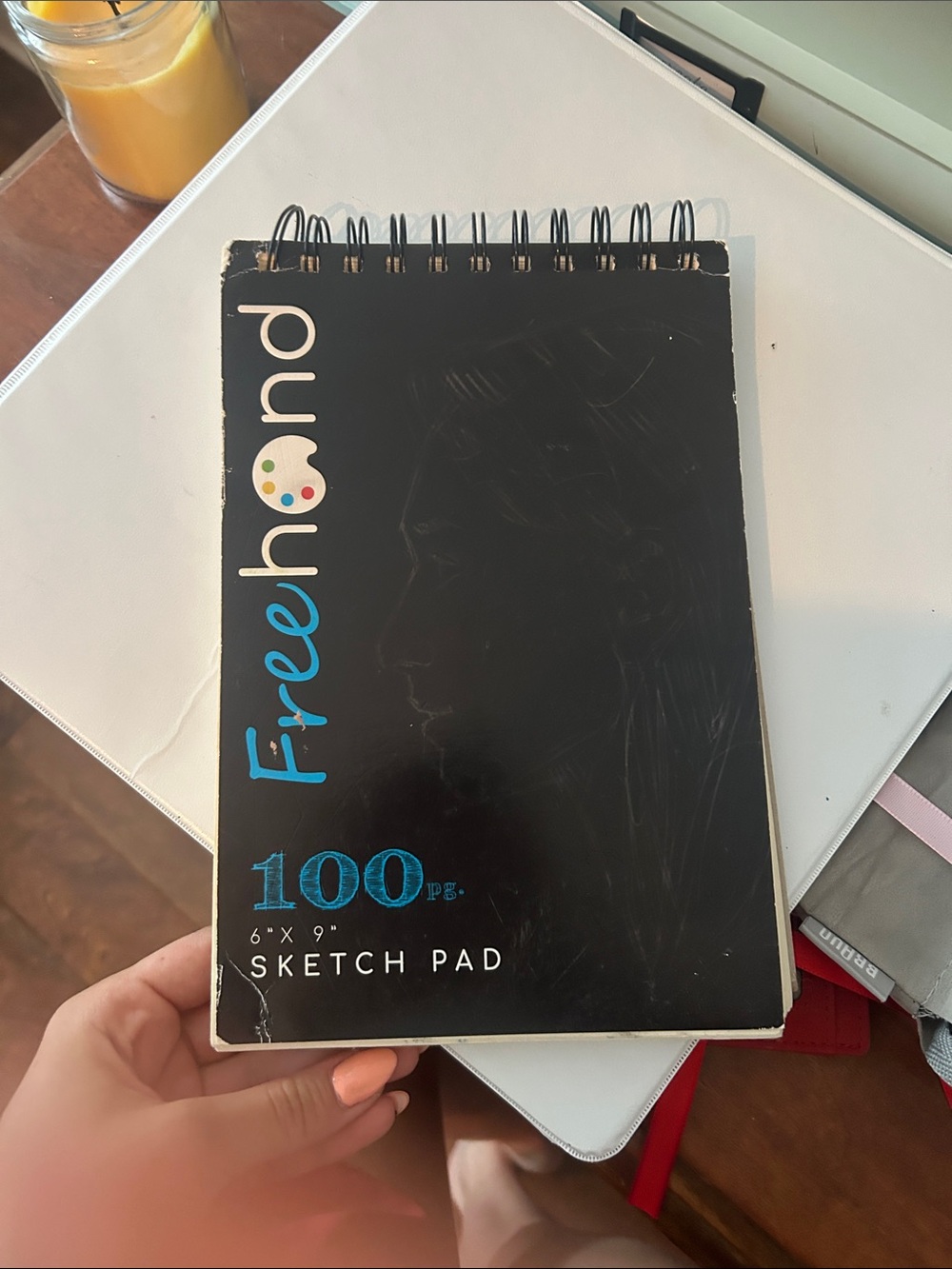 Freehand 6x9 Sketch Pad - Black